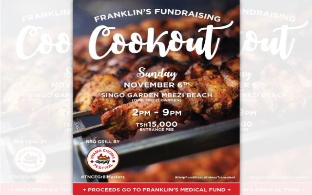 Franklin's Fundraising COOKOUT
