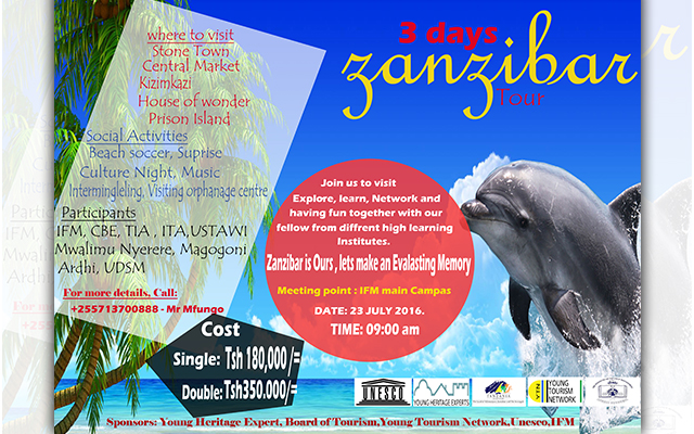 3 Days University Tour to Zanzibar
